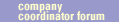 Company Coordinator Forum